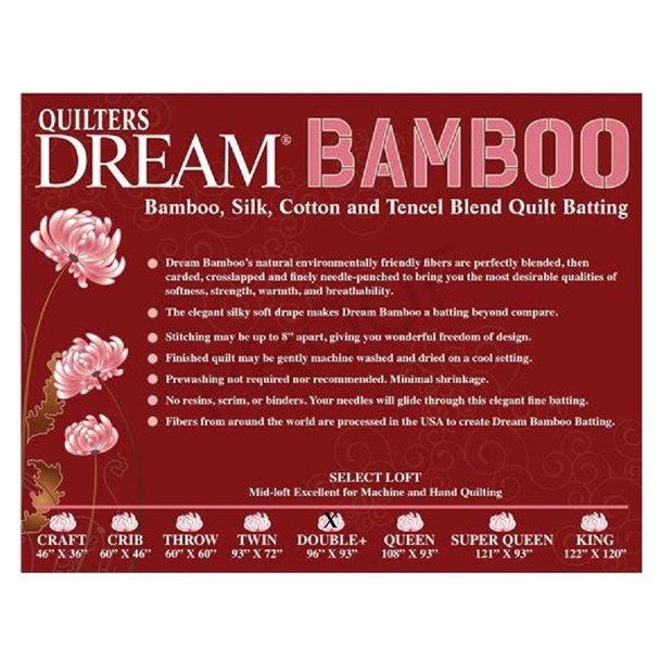 Quilter's Dream - Dream Bamboo Midloft Double OD