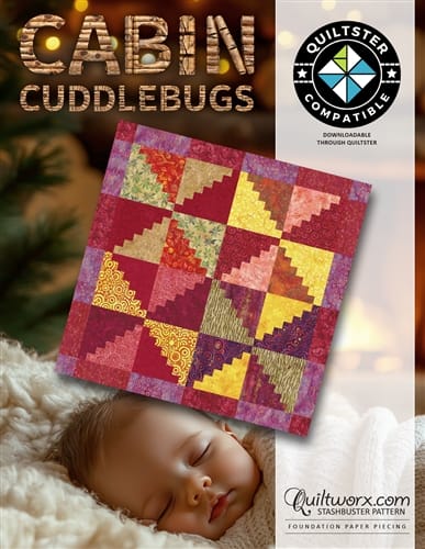 Cabin Cuddlebugs - Quiltworx Pattern JNQ99P2-WS