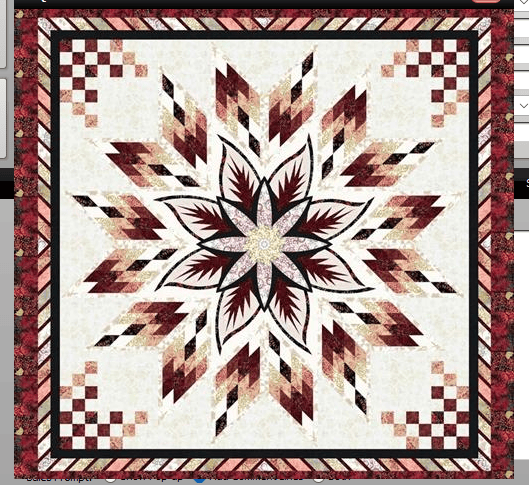 Fancy Flamingo Wall - Quiltworx Kit JNQ00257K3