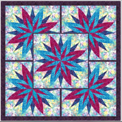 Precut! The Most Curious Garden Quilt Kit - 68" x 68' TMSTCRSGRDN-CQK
