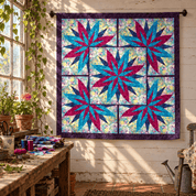 Precut! The Most Curious Garden Quilt Kit - 68" x 68' TMSTCRSGRDN-CQK