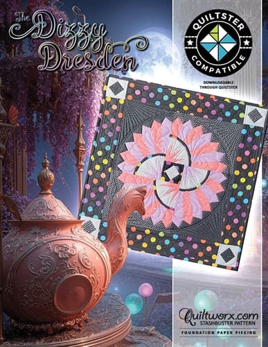 The Dizzy Dresden - Quiltworx Pattern JNQ00290P2-WS
