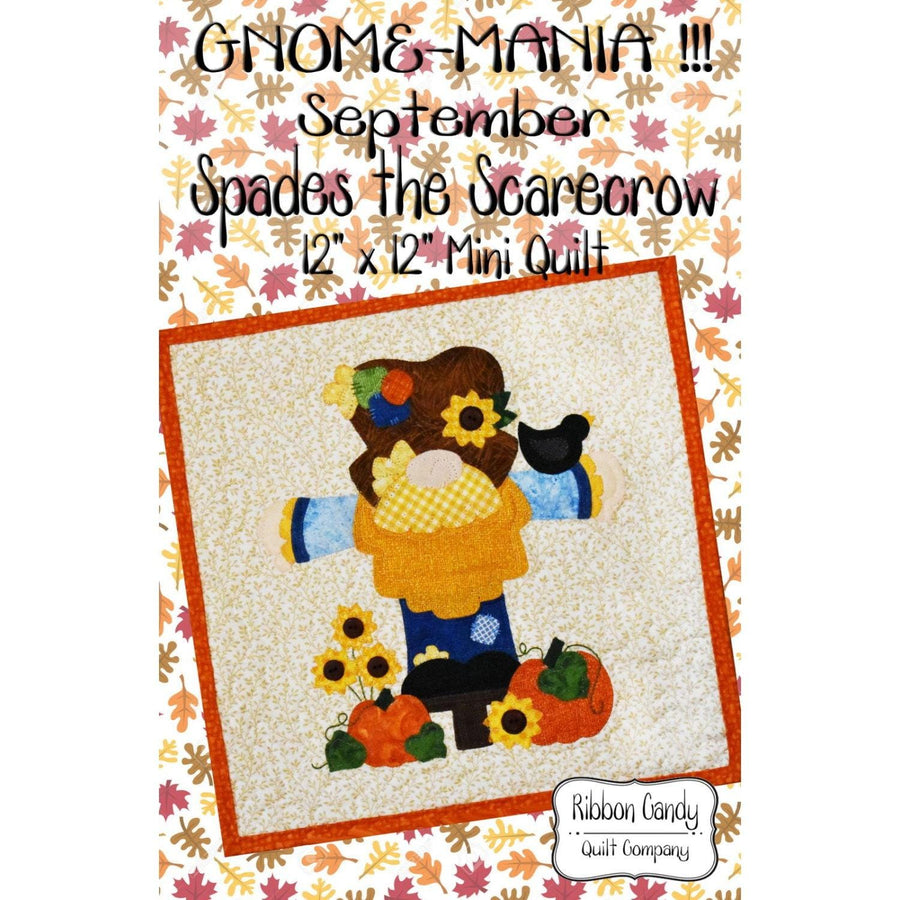 Gnome-Mania - Spades the Scarecrow September SCARECROWSEP