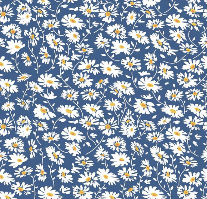 Always in Season - Daisy Navy C15104-NAVY