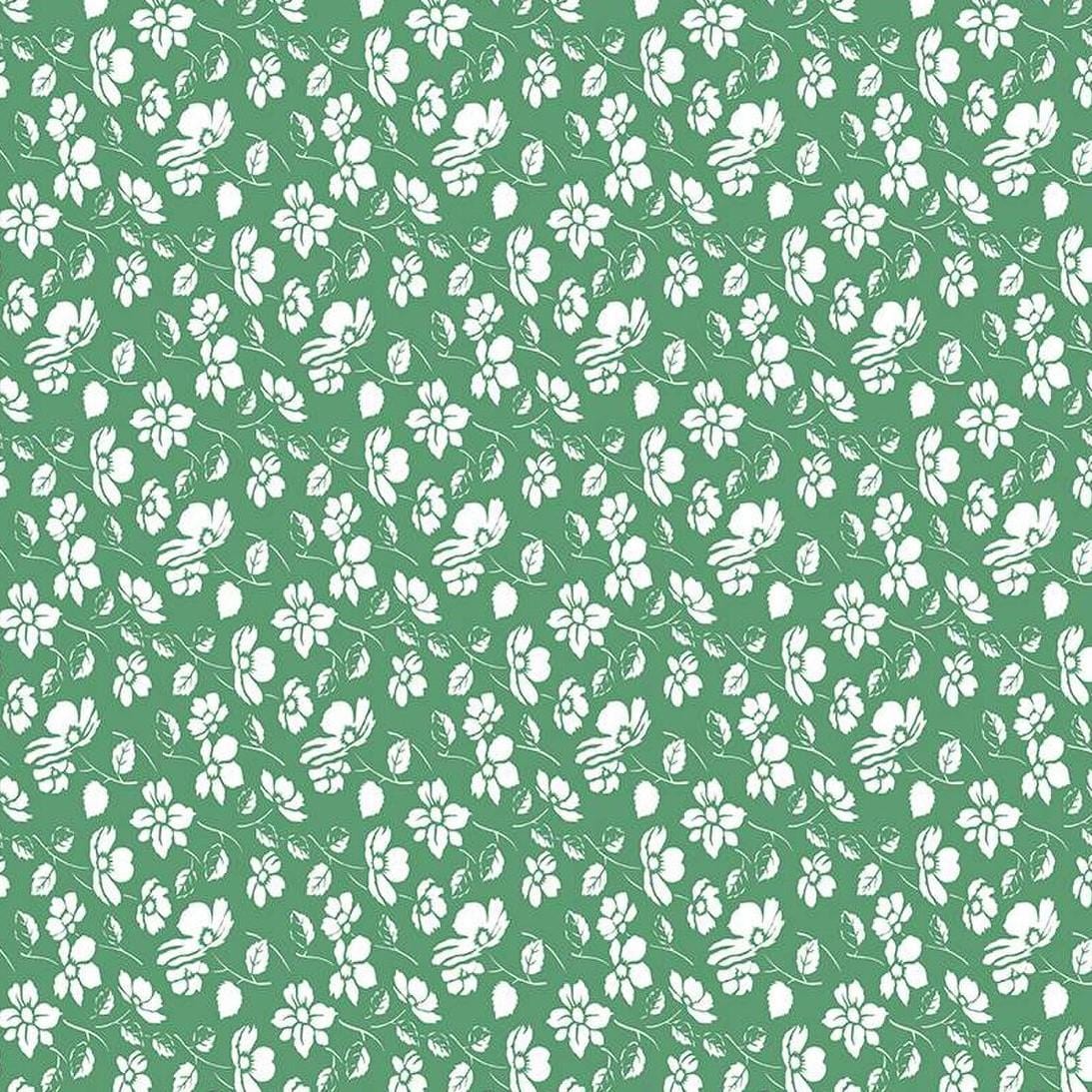 Always in Season - Mono Floral Green C15105-GREEN