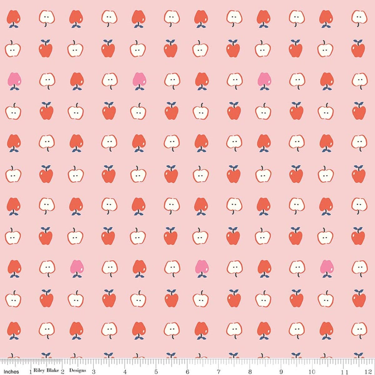 Apples Pink - Cotton Nook C17972-PINK