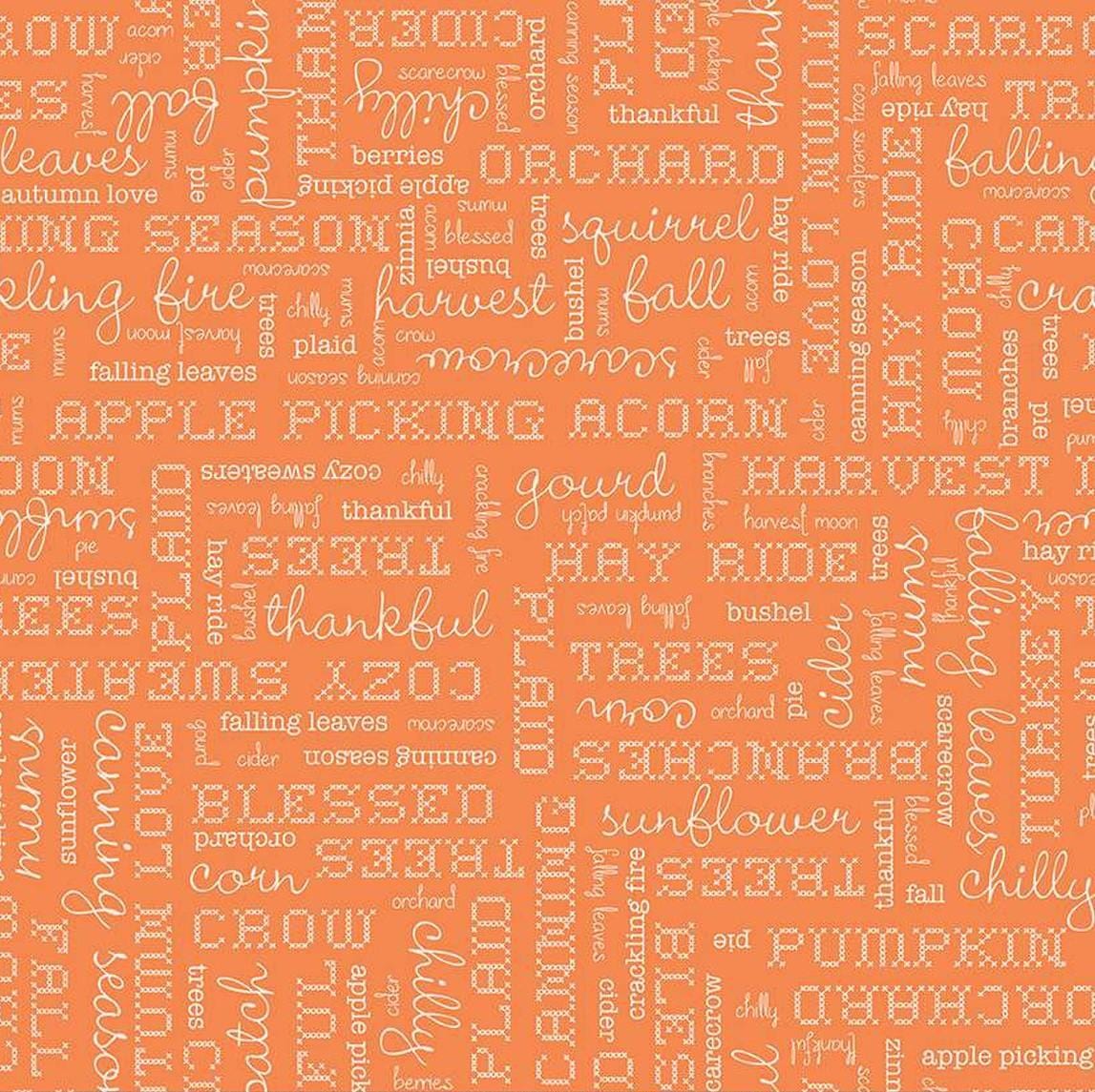 Autumn - Words Pumpkin C14667-PUMPKIN