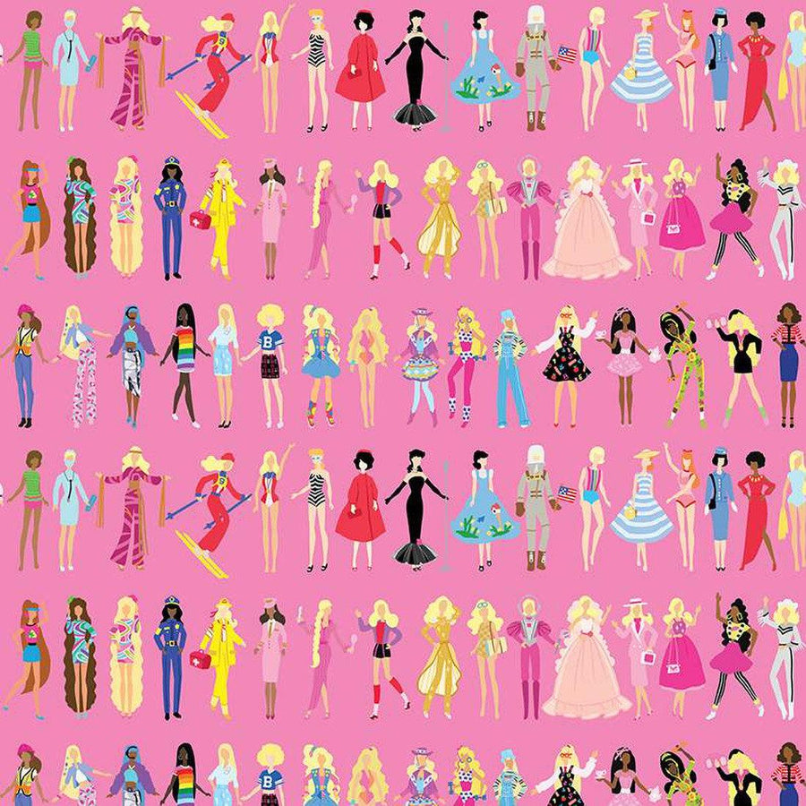 Barbie World - Barbie Dolls Medium Pink CD15021-MEDPINK