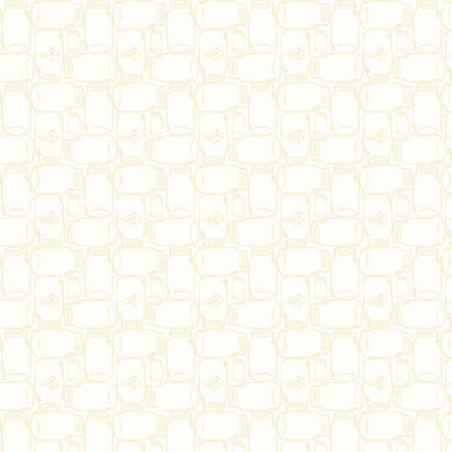 Bee Backgrounds - Canning Jar Yellow C6385-YELLOW