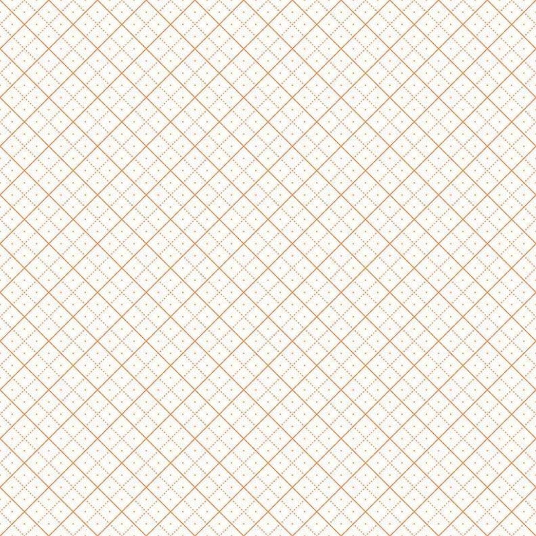 Bee Backgrounds - Grid Orange C6383-ORANGE