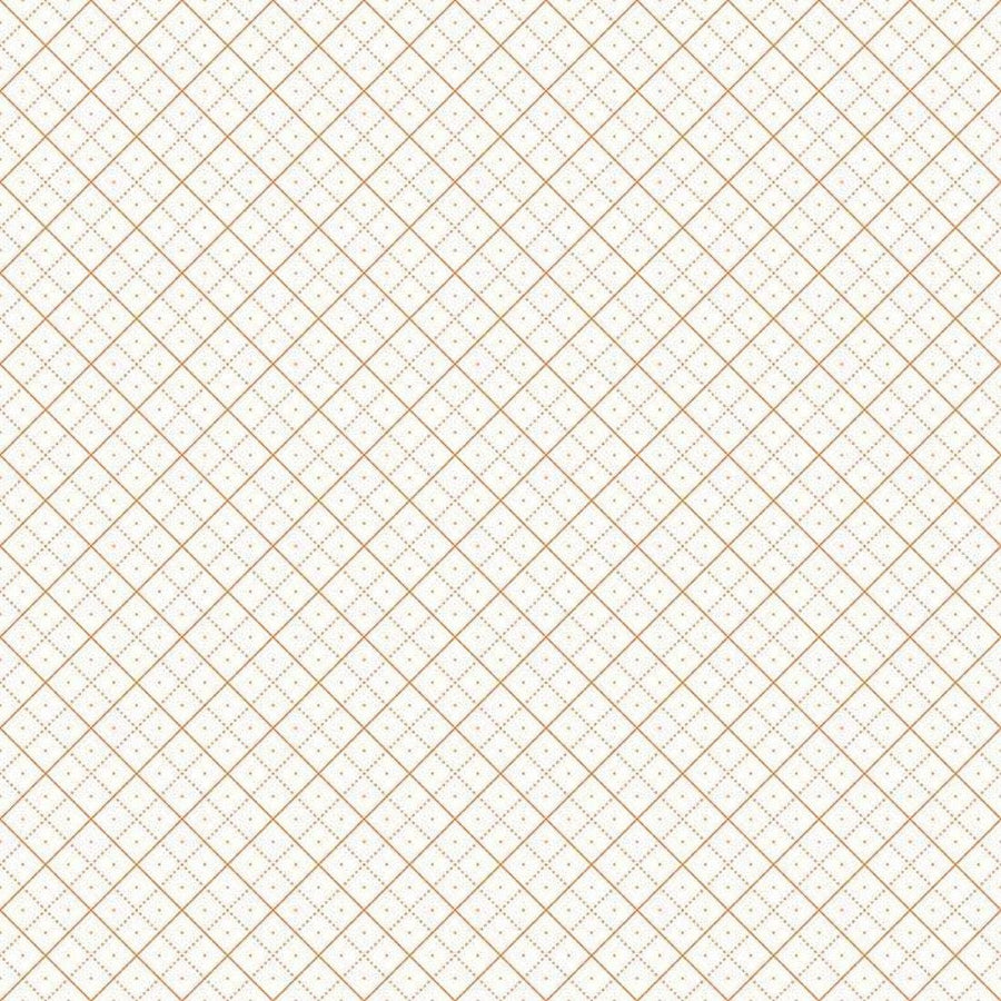 Bee Backgrounds - Grid Orange C6383-ORANGE