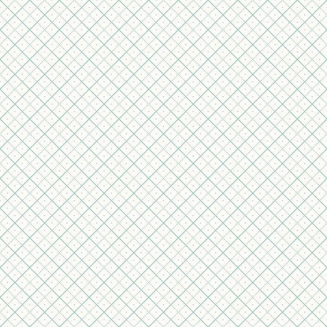 Bee Backgrounds - Grid Teal C6383-TEAL