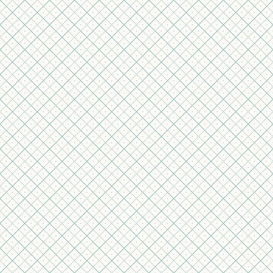 Bee Backgrounds - Grid Teal C6383-TEAL