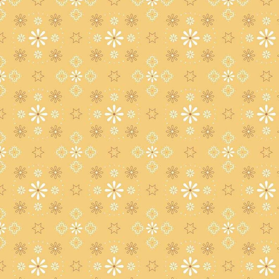 Bee Backings & Borders - Bandana Honey RB-WB6420-HONEY