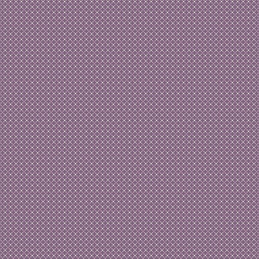 Bee Dots - Elvira Plum C14164-PLUM