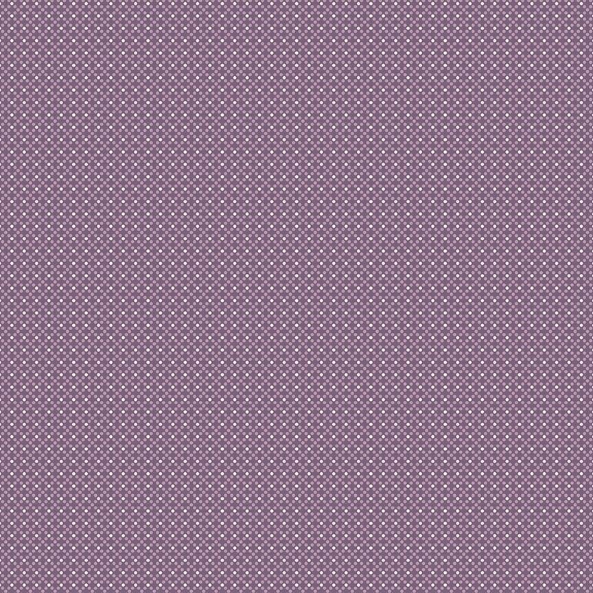 Bee Dots - Elvira Plum C14164-PLUM