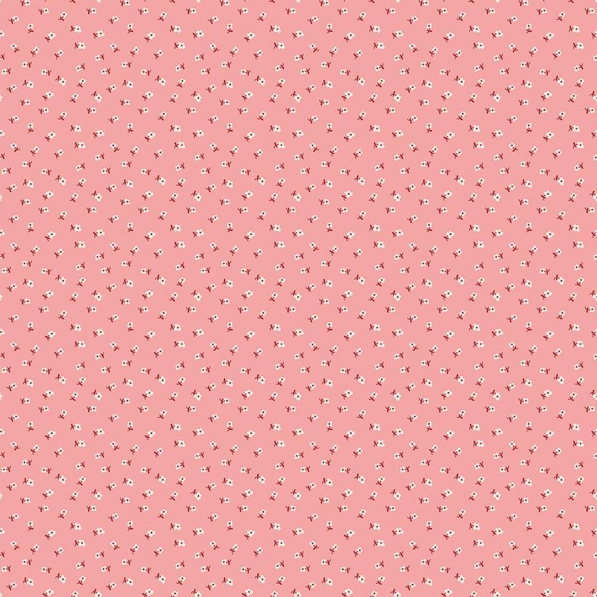 Bee Dots - Lillian Coral C14169-CORAL