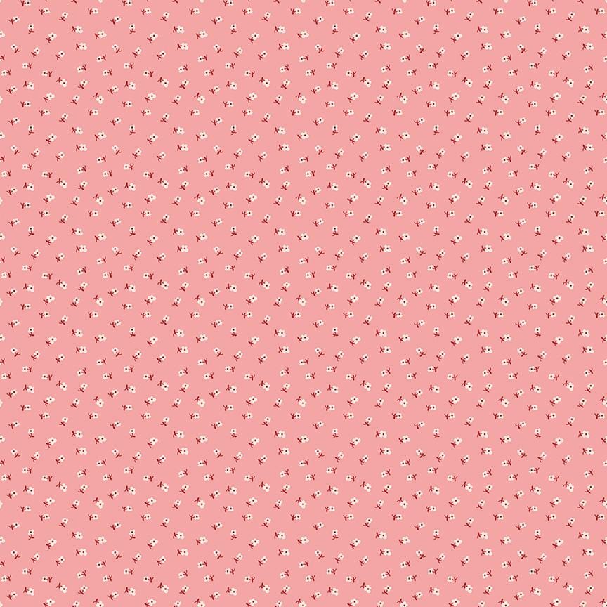 Bee Dots - Lillian Coral C14169-CORAL