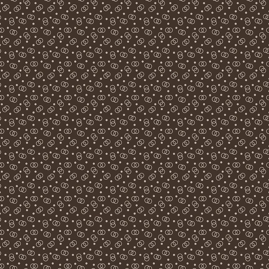 Bee Dots - Lucille Raisin C14175-RAISIN