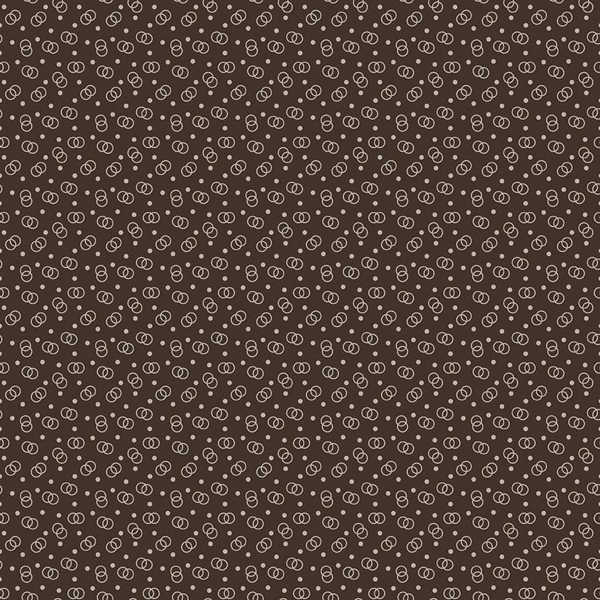 Bee Dots - Lucille Raisin C14175-RAISIN