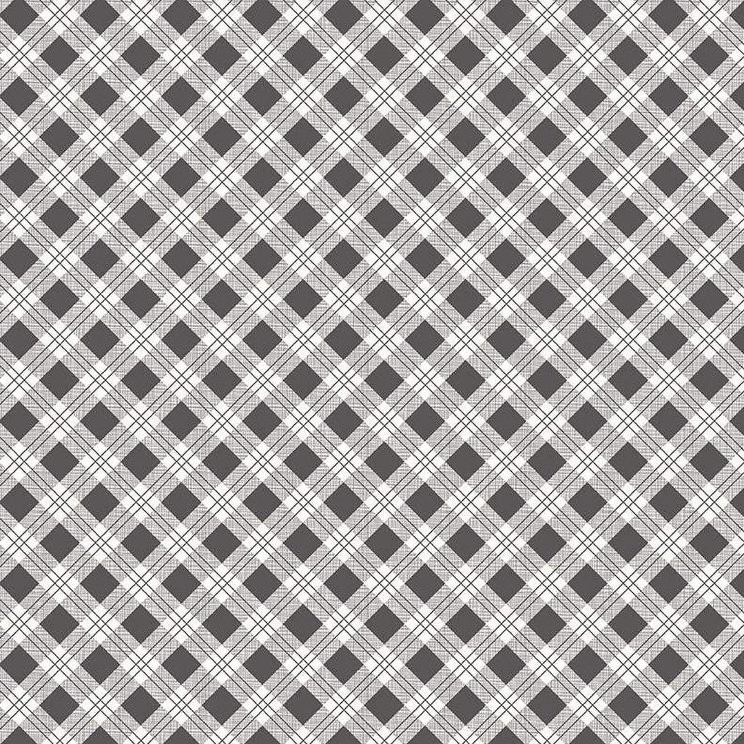 Bee Plaids - Scarecrow Steel C12020-STEEL