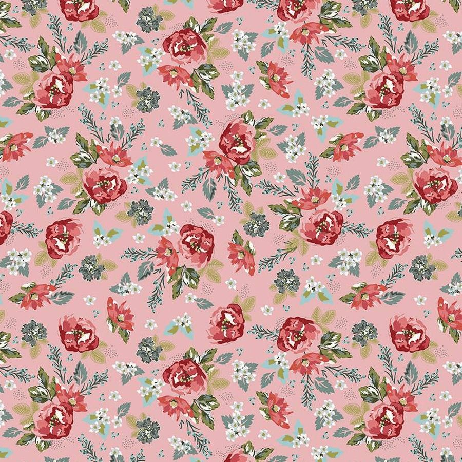 Bellissimo Gardens - Floral Pink C13831-PINK