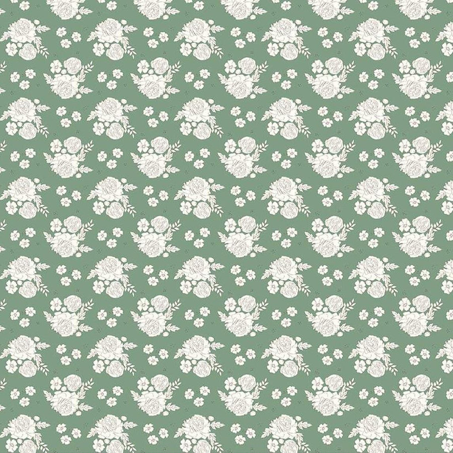 Bloomberry - Petite Flowers Green C14602-GREEN