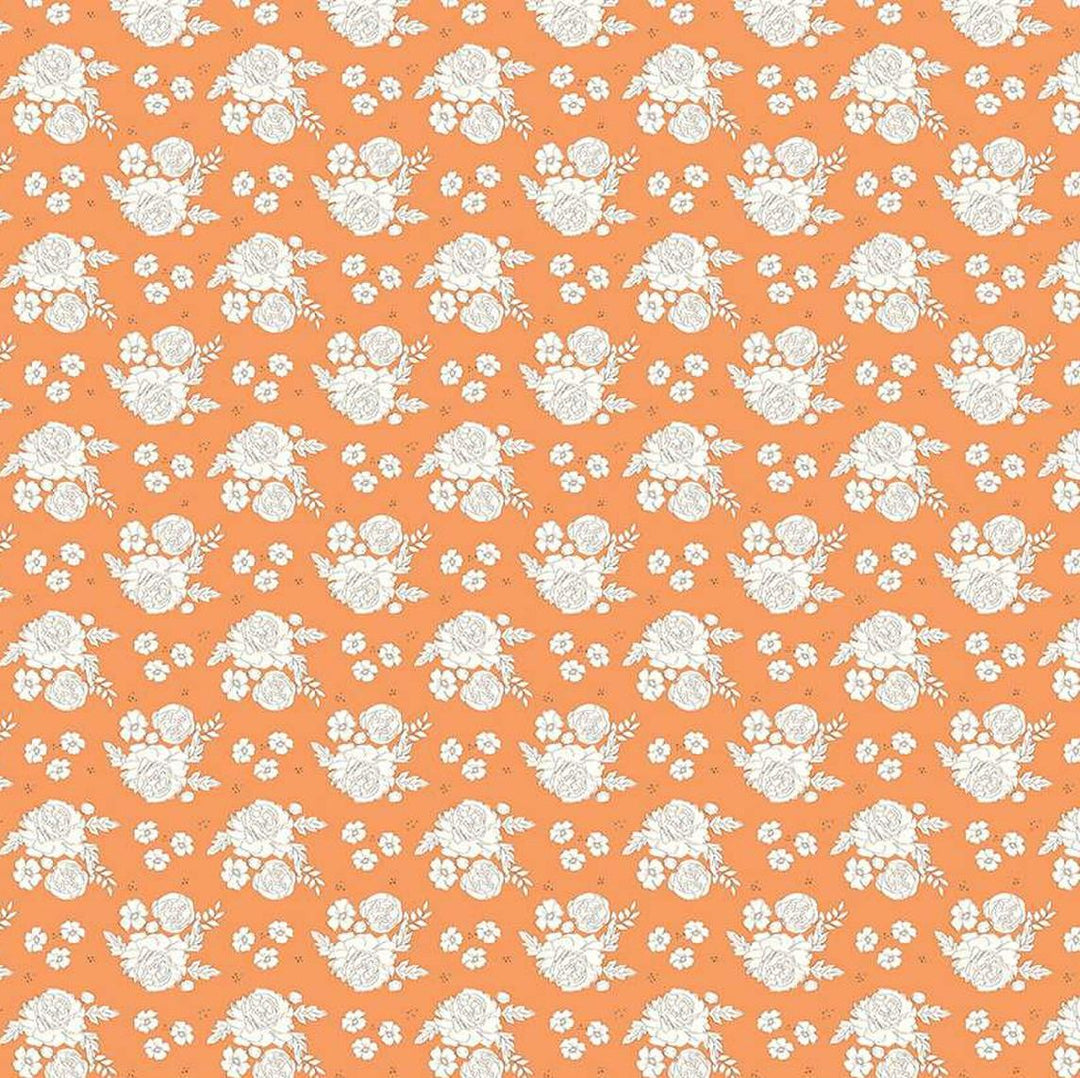 Bloomberry - Petite Flowers Tangerine C14602TANGERINE