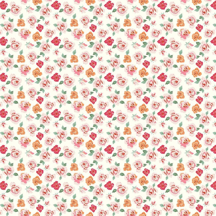 BloomBerry - Tiny Roses Cream C14601-CREAM