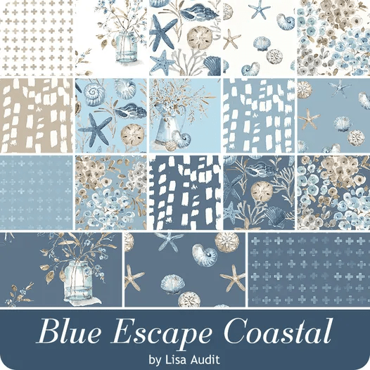 Blue Escape Coastal - 10" Stacker 42pcs 10-14510-42