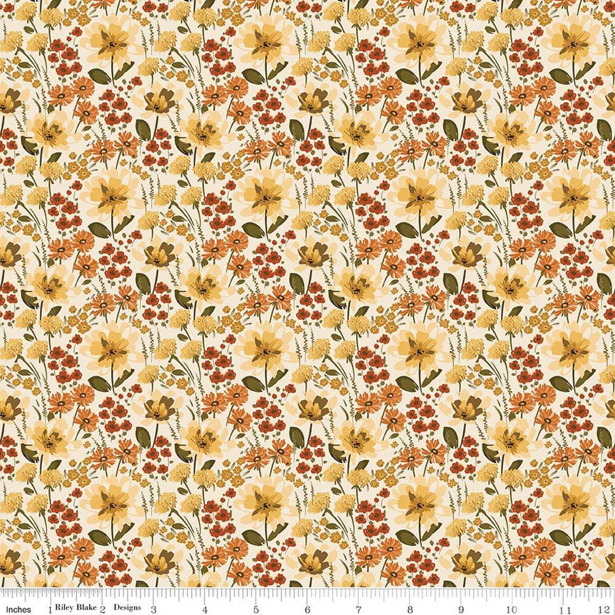 Bountiful - Floral Cream C17861-CREAM