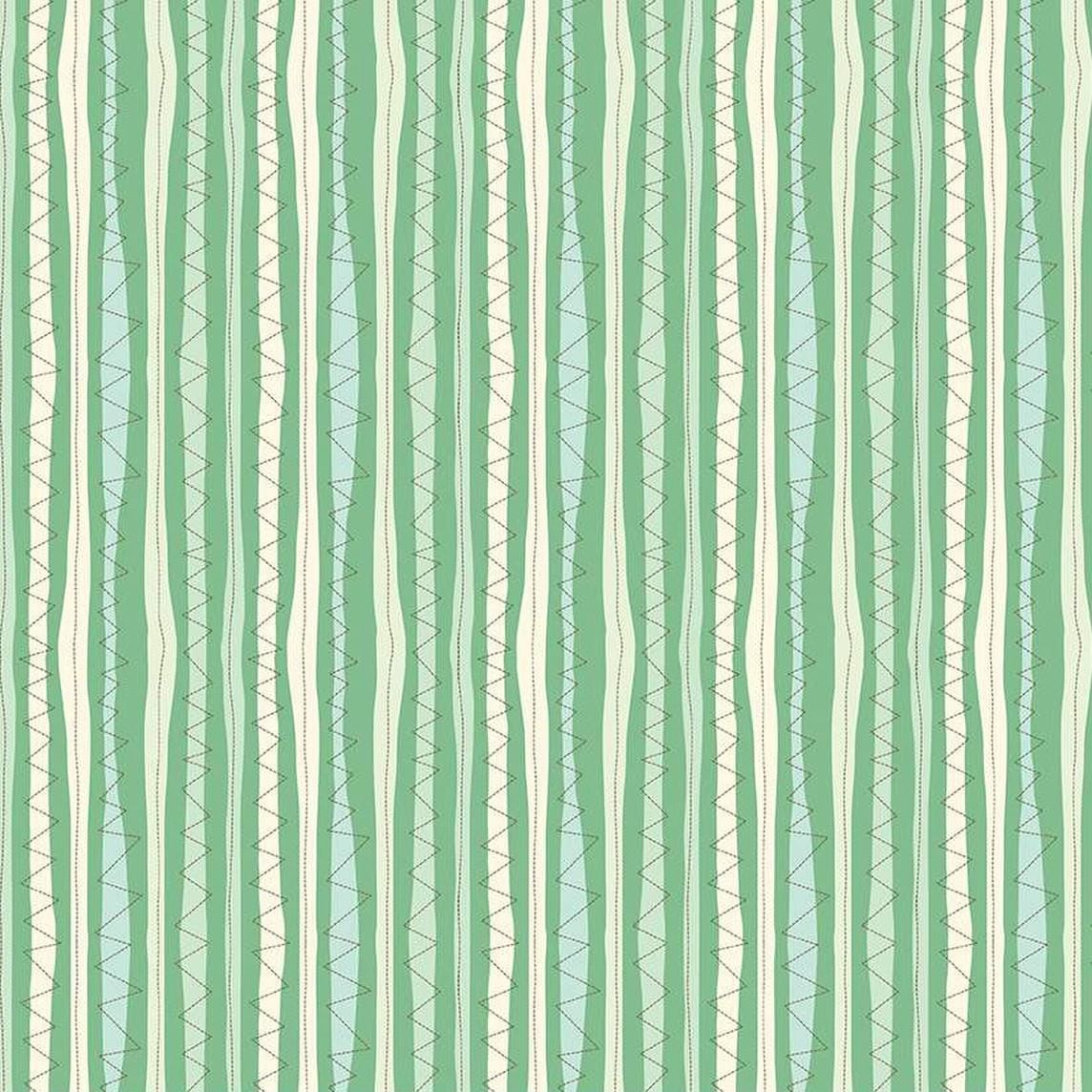 Bumble and Bear - Stripes Green C12678-GREEN