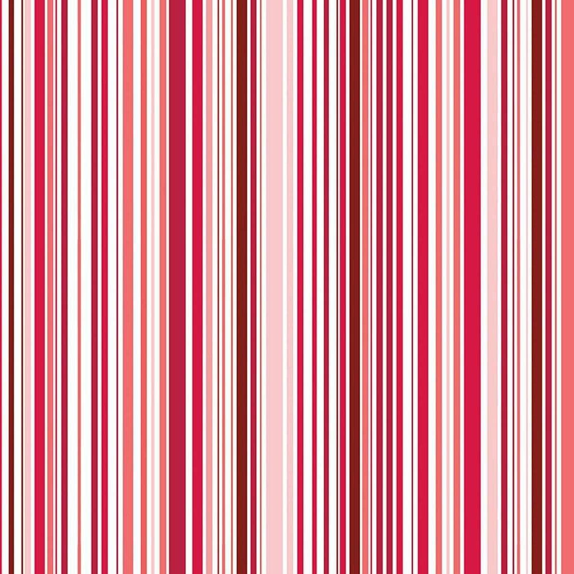 Cloudburst - Stripe Red C16186-RED