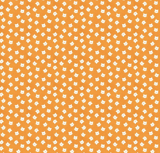 Costume Maker's Act II - Scaredy Cat Buttons Orange C16008-ORANGE