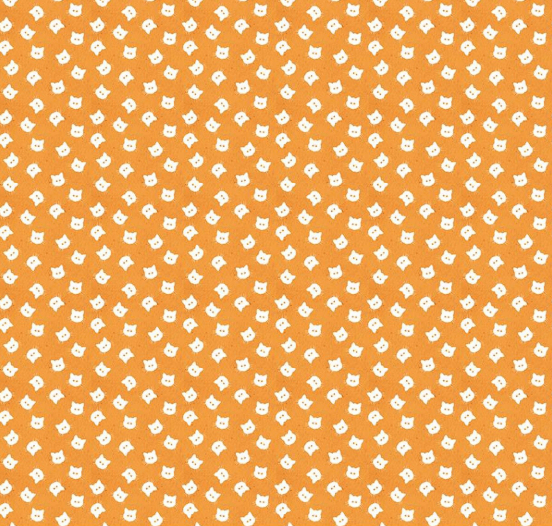 Costume Maker's Act II - Scaredy Cat Buttons Orange C16008-ORANGE