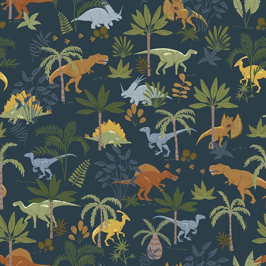 Cretaceous - Jungle Dinos Navy C14101-NAVY