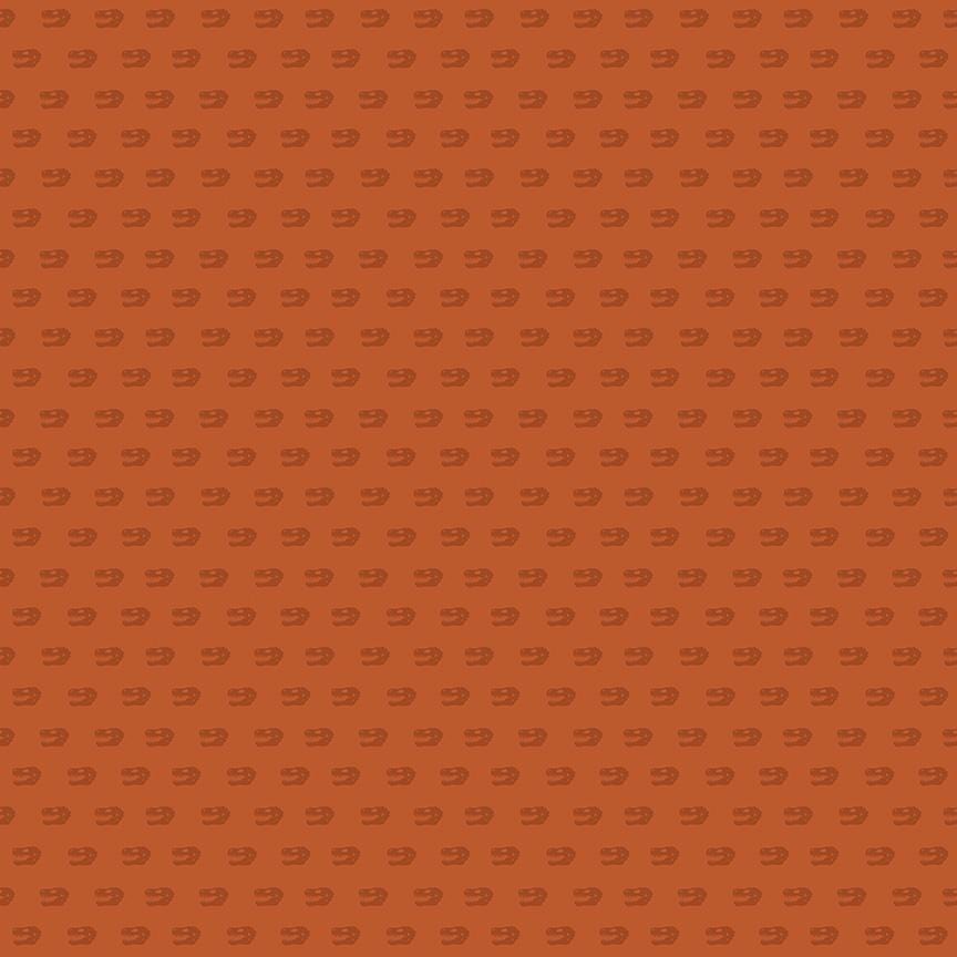 Cretaceous - Skulls Orange C14106-ORANGE