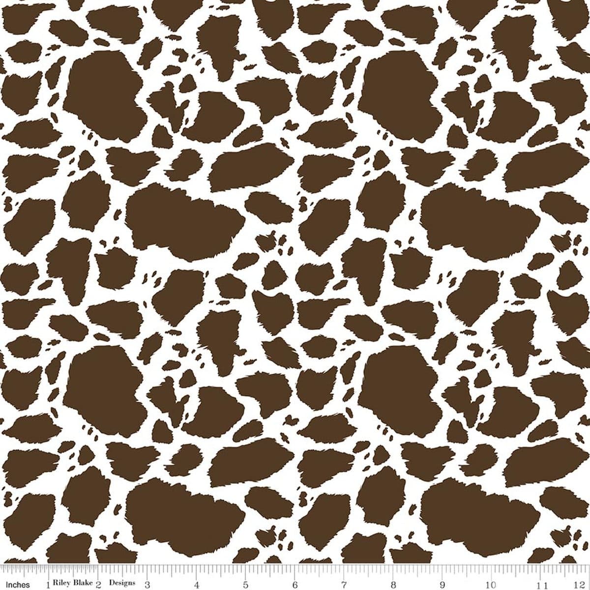 Cow Patches Brown - The Homestead C18233-BROWN