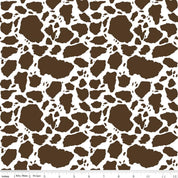 Cow Patches Brown - The Homestead C18233-BROWN