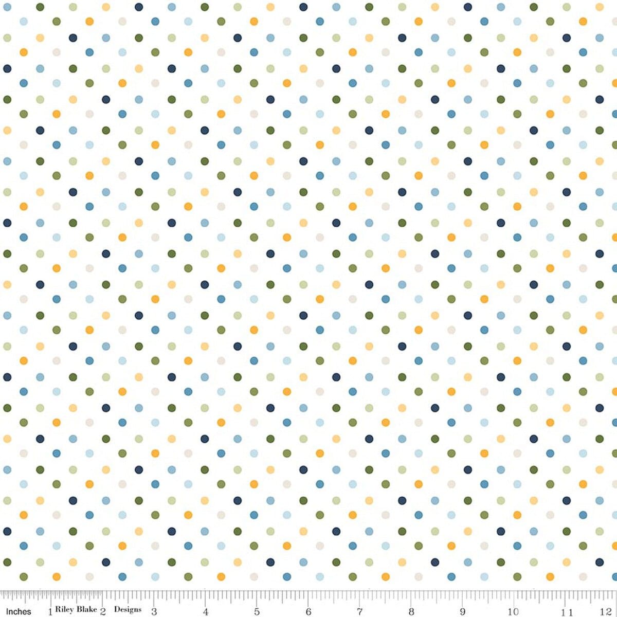 Dots Cloud - Sunshine & Dandelions C17925-CLOUD