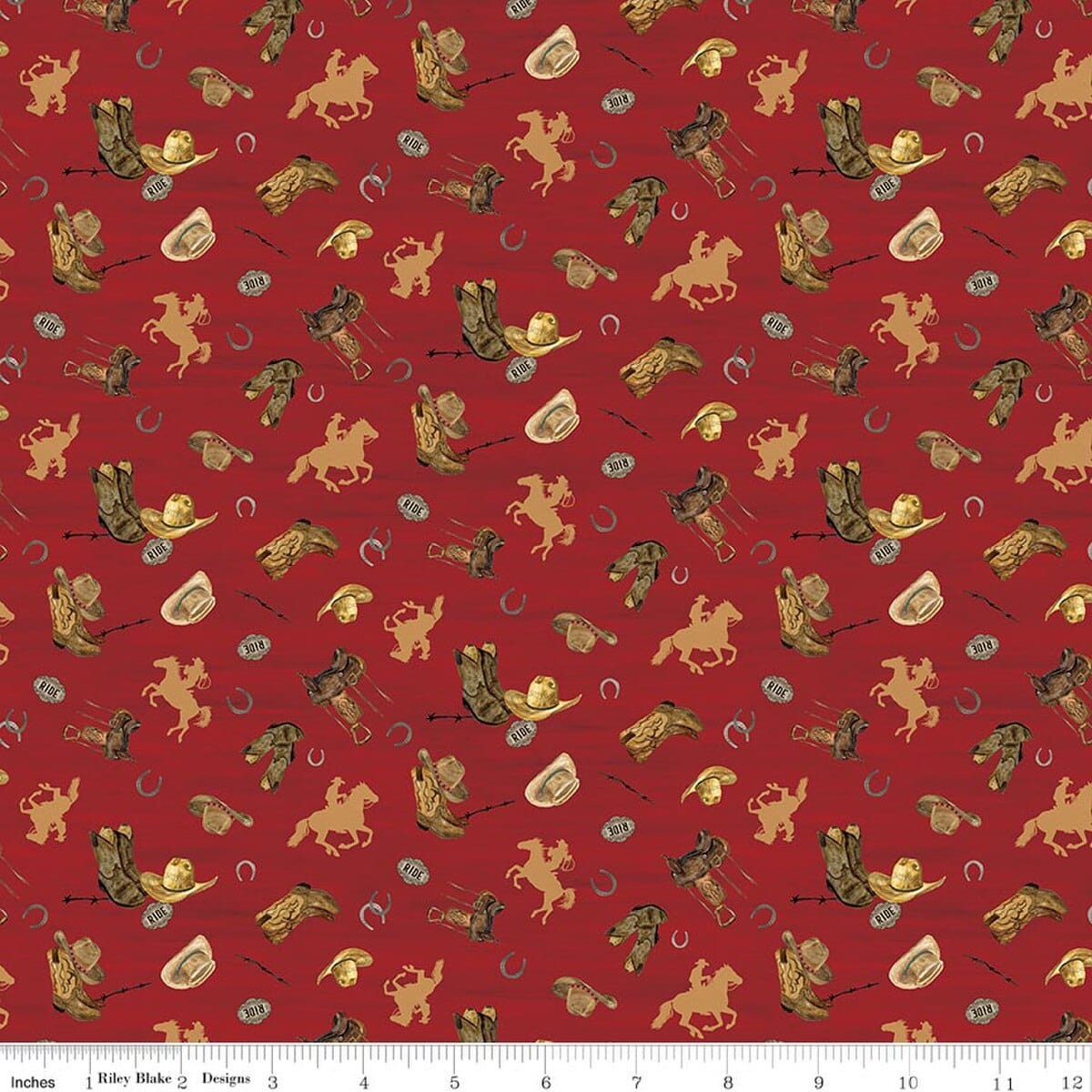 Icon Toss Red - The Homestead C18235-RED