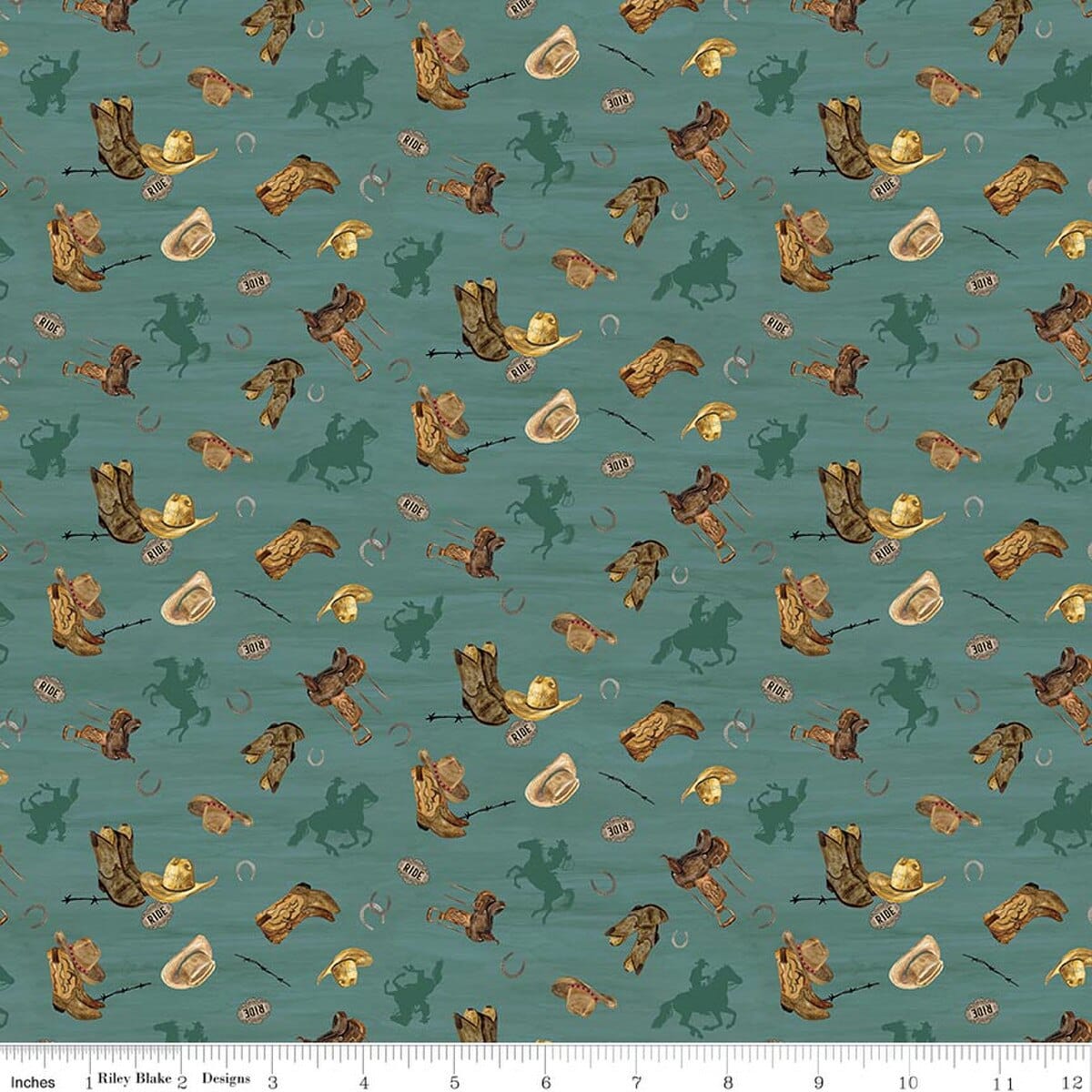 Icon Toss Teal - The Homestead C18235-TEAL
