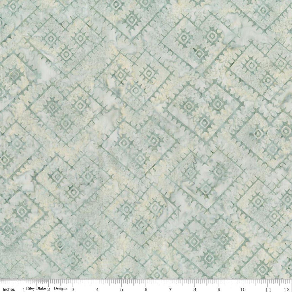 Minty Fresh Geometric - Boho Batiks BT23770-710