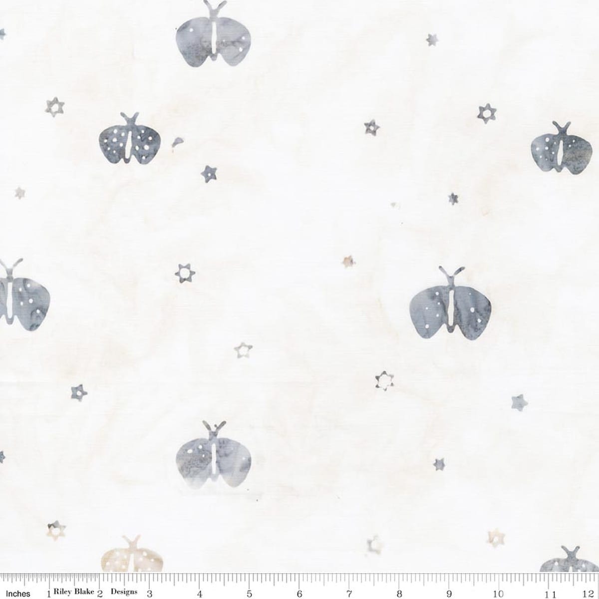 Snow White Stars - Boho Batiks BT23773-111