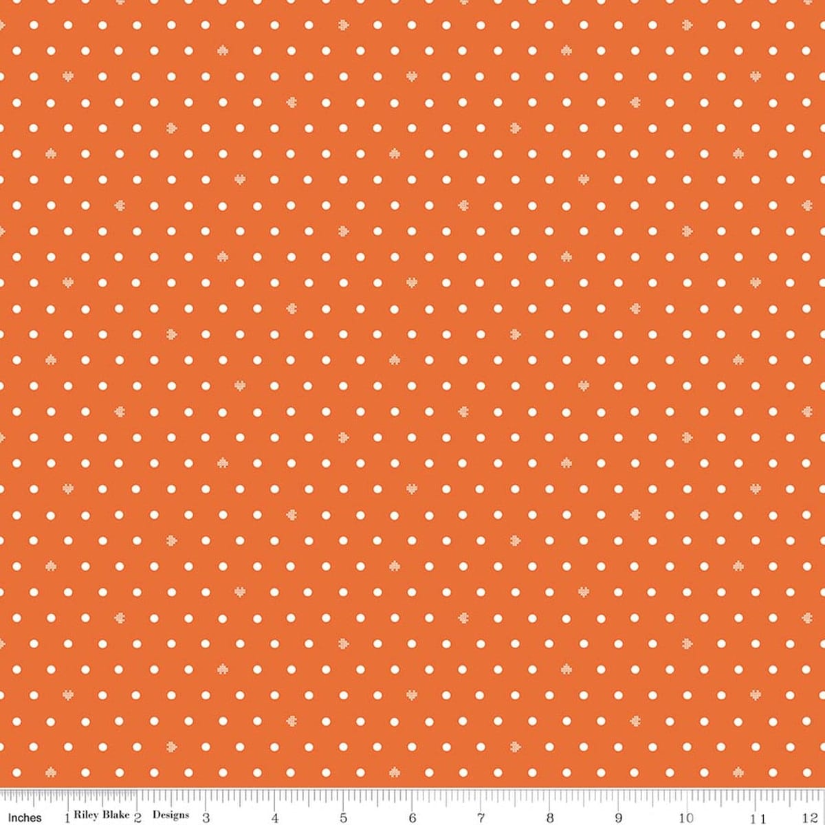 Dots Orange - Cotton Nook C17977-ORANGE
