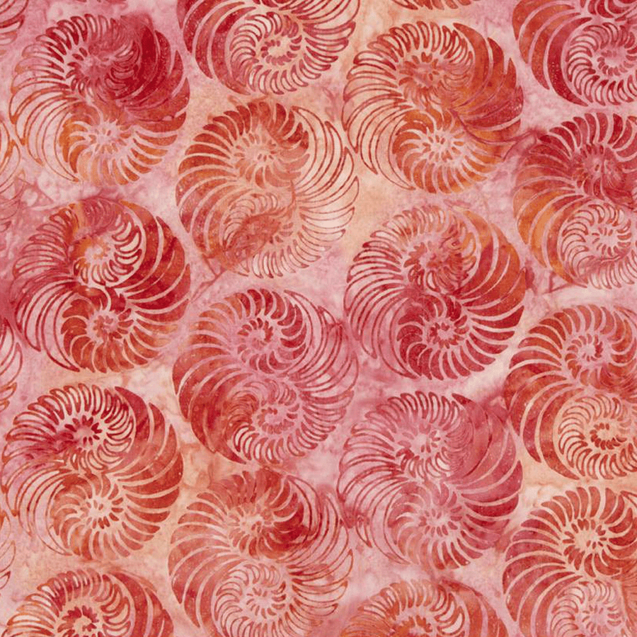 Expression Batiks Tjaps - Coral BTPT1164