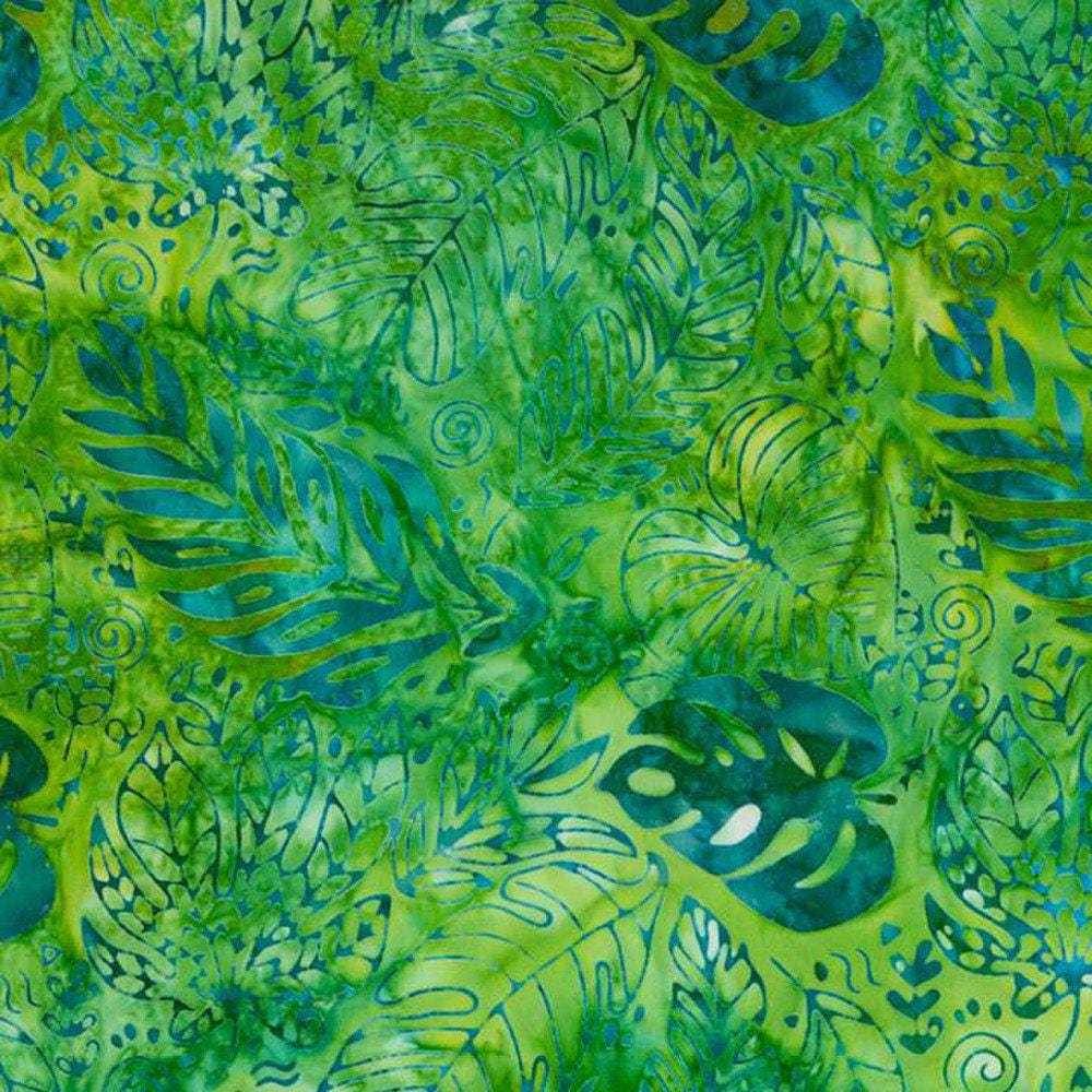 Expression Batiks Tjaps - Green Blue Multi BTPT1113