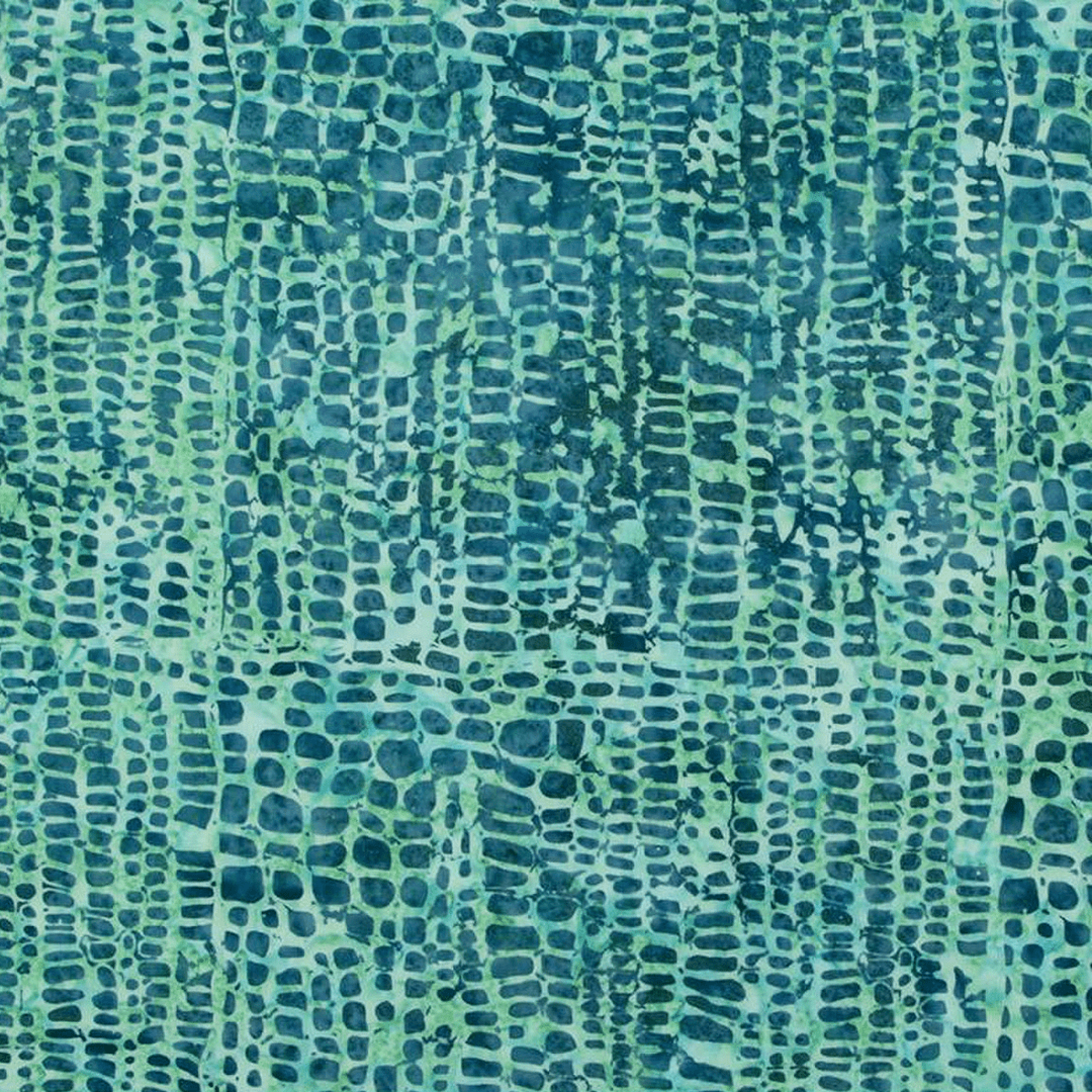 Expressions Batiks Bayou Blues - Seafoam BTHH1235