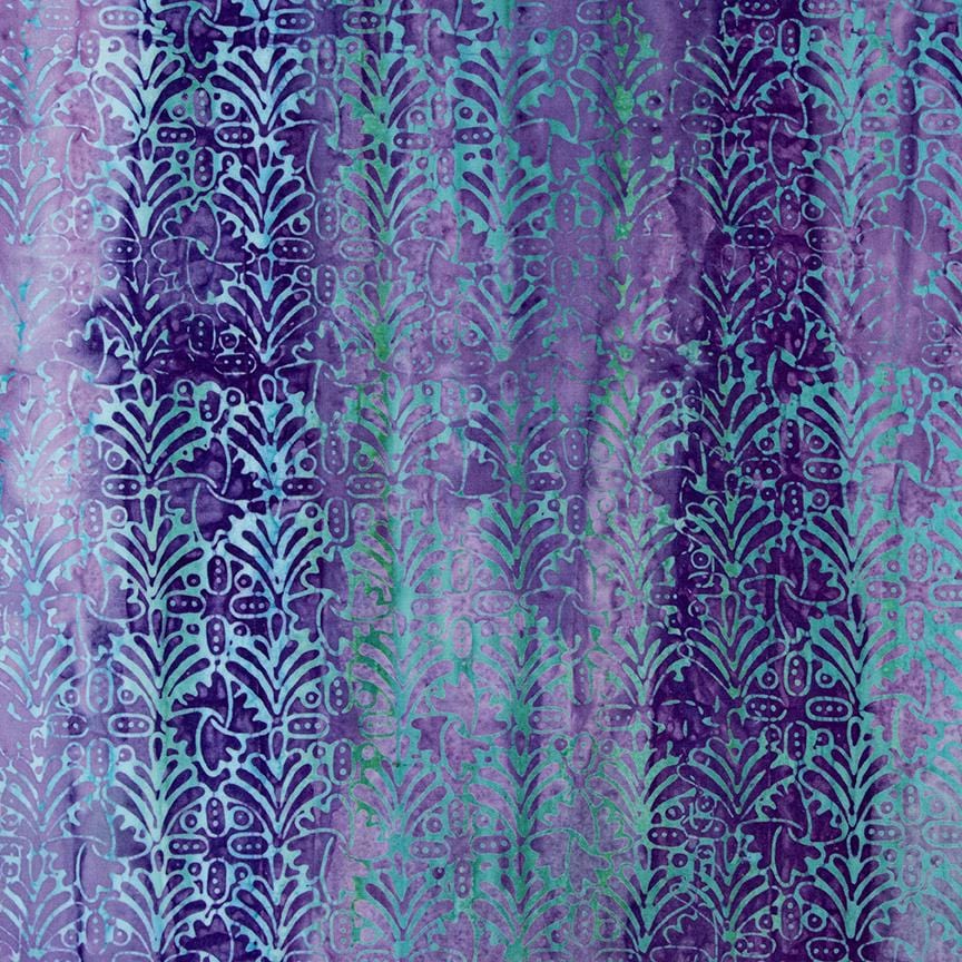 Expressions Batiks Frozen Grapes - Lilac Mint BT23022-182