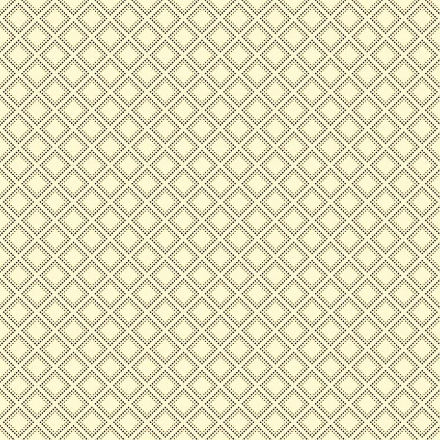 Fall's In Town - Grid Cream C13517-CREAM